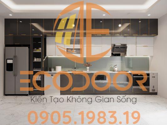 Tủ bếp nhôm tấm cao cấp Đà Nẵng